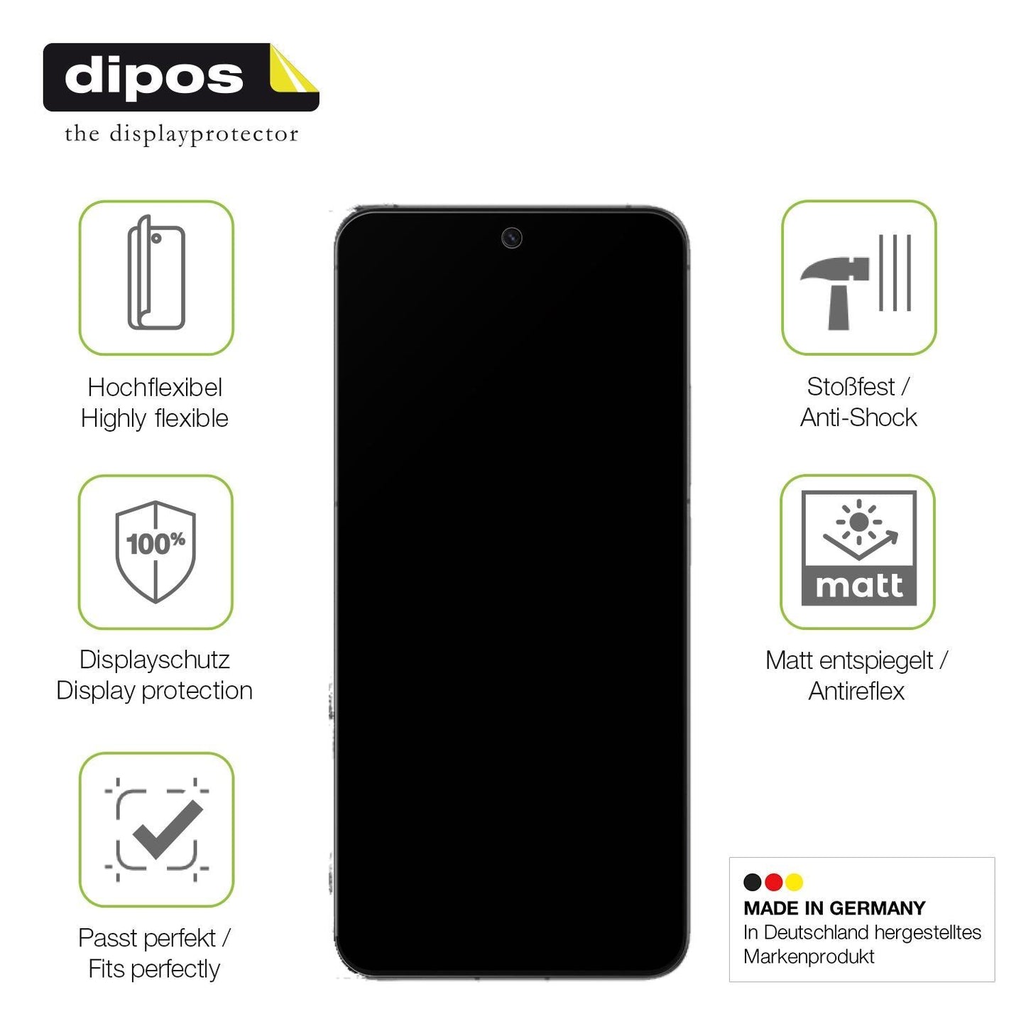 2x Full Cover Schutzfolie matt für Meizu 20 (7)