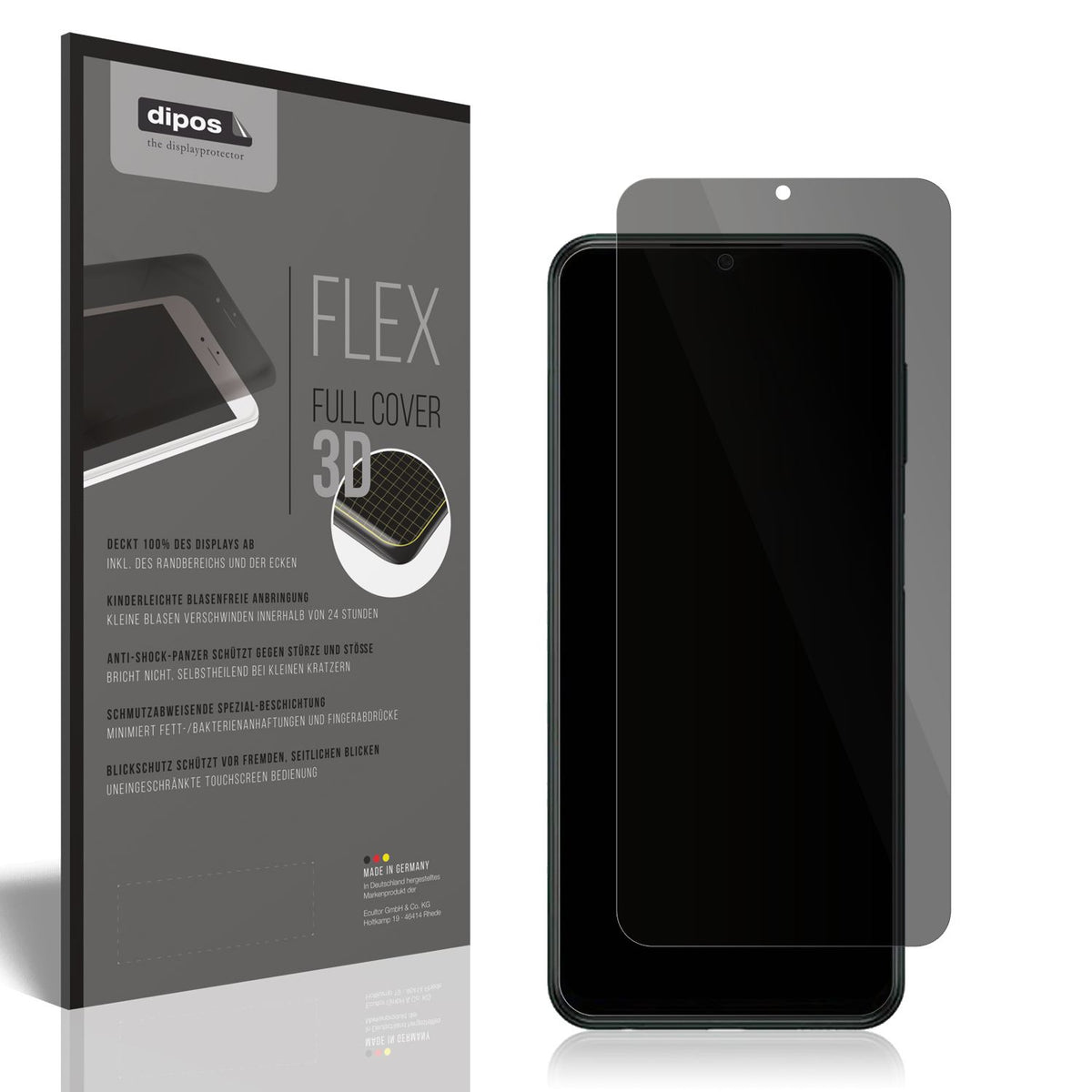 Full Cover Privacy Blickschutzfolie für itel A60 (1)