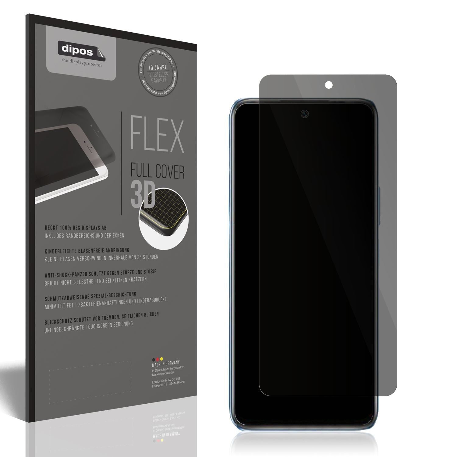 Full Cover Privacy Blickschutzfolie für Infinix Ho (1)