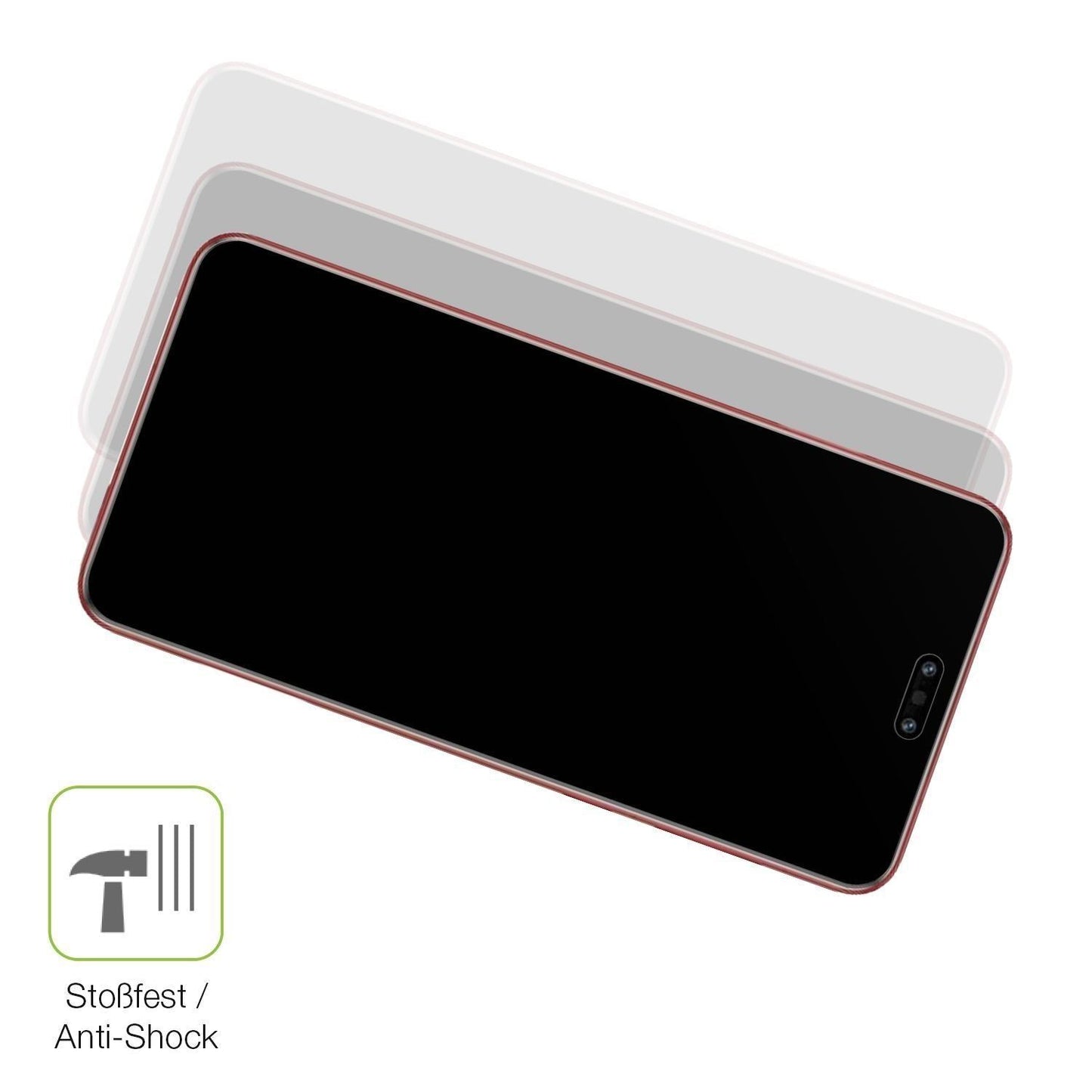 2x Full Cover Schutzfolie matt für Huawei Mate 60  (4)