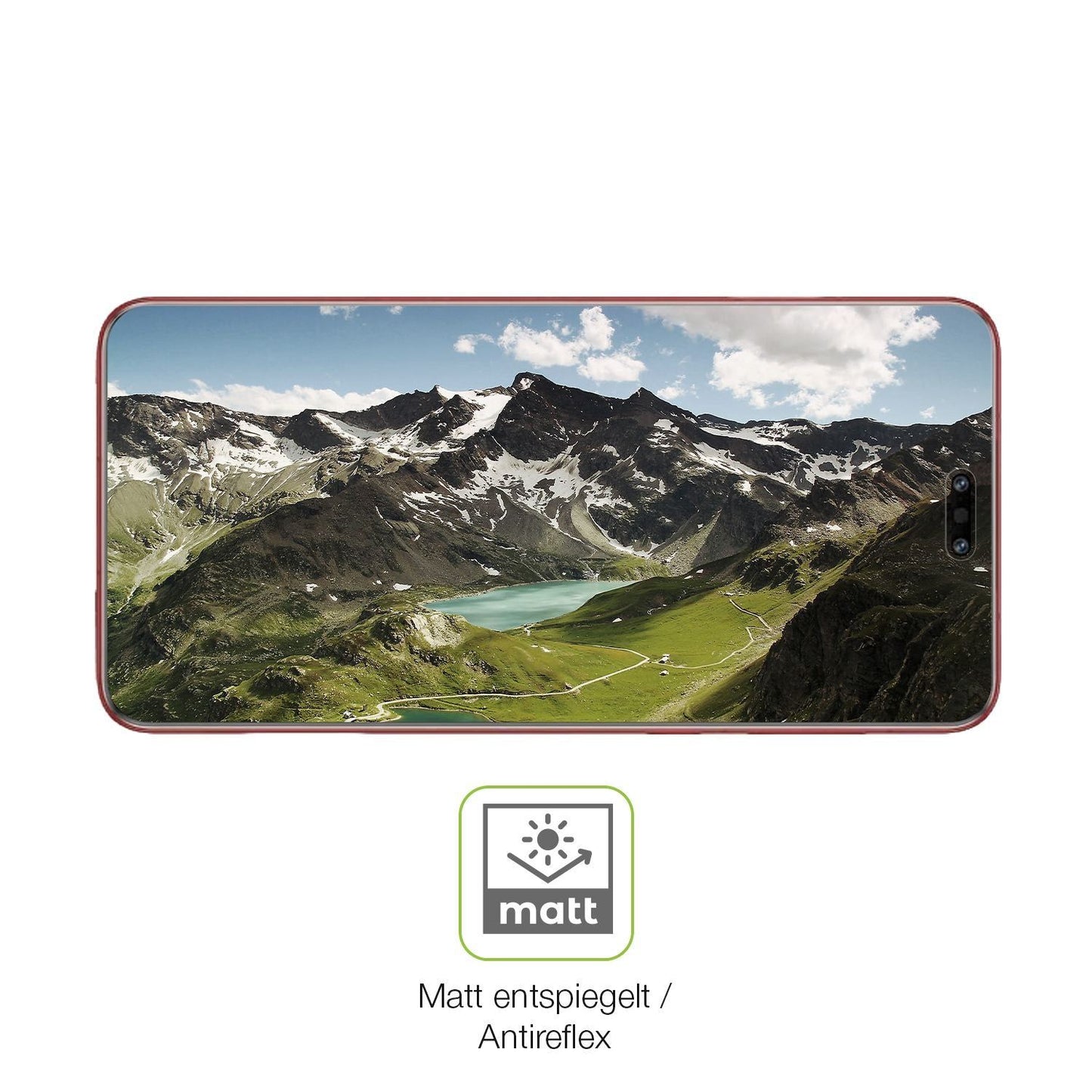 2x Full Cover Schutzfolie matt für Huawei Mate 60  (5)