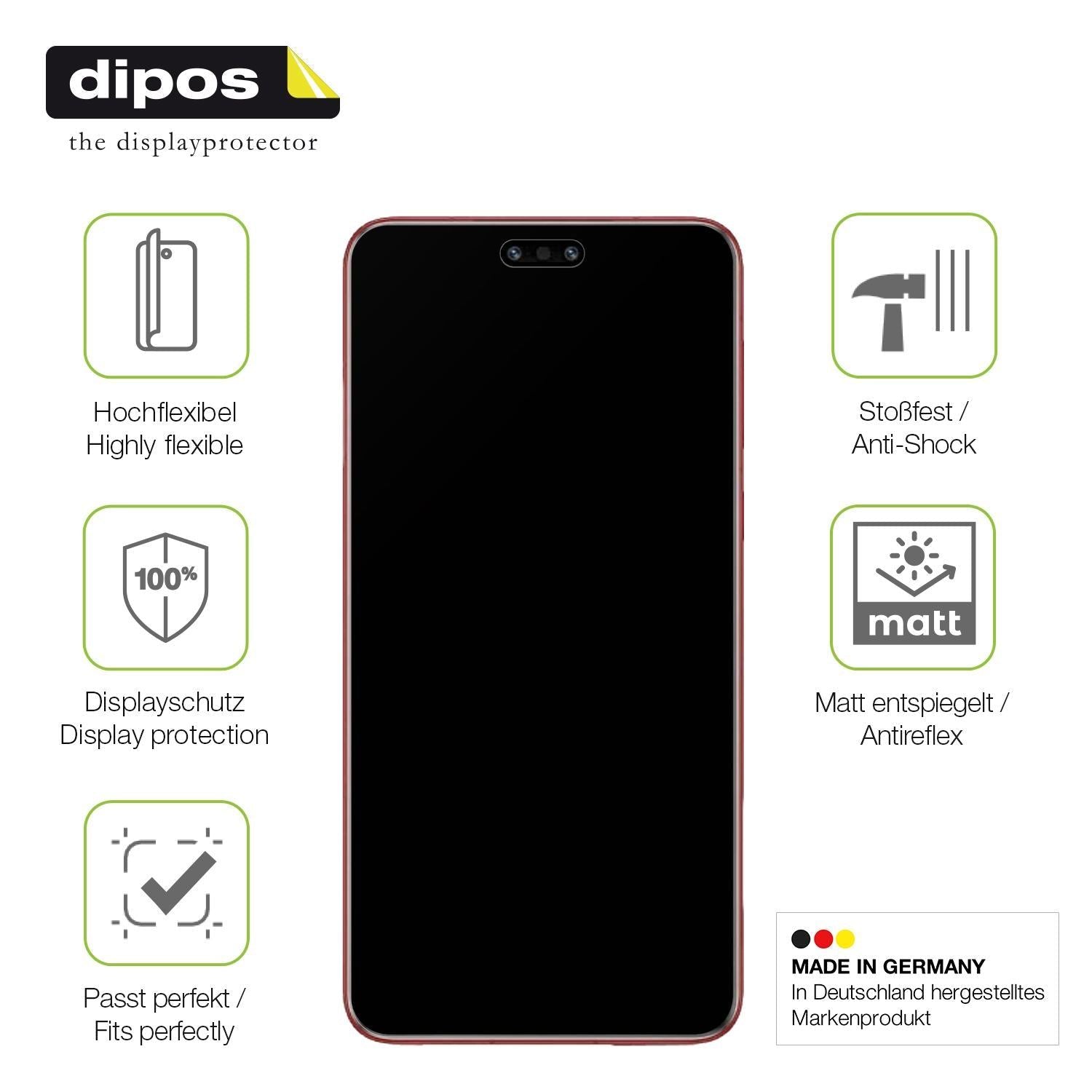 2x Full Cover Schutzfolie matt für Huawei Mate 60  (7)