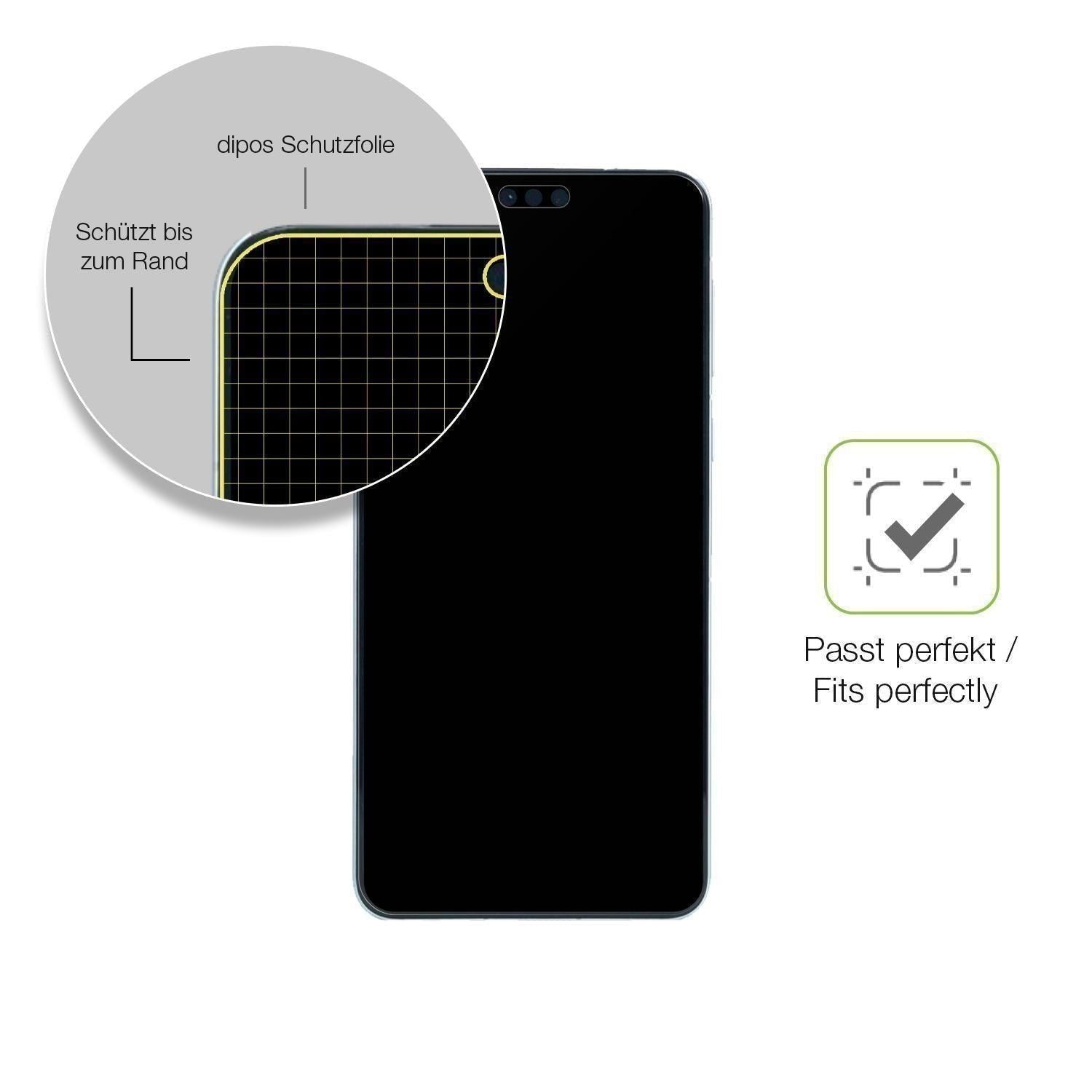 2x Full Cover Schutzfolie matt für Huawei Mate 60  (6)