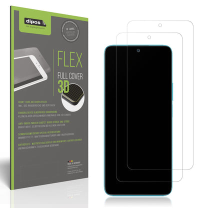 2x Full Cover Schutzfolie matt für Honor 90 Lite (1)
