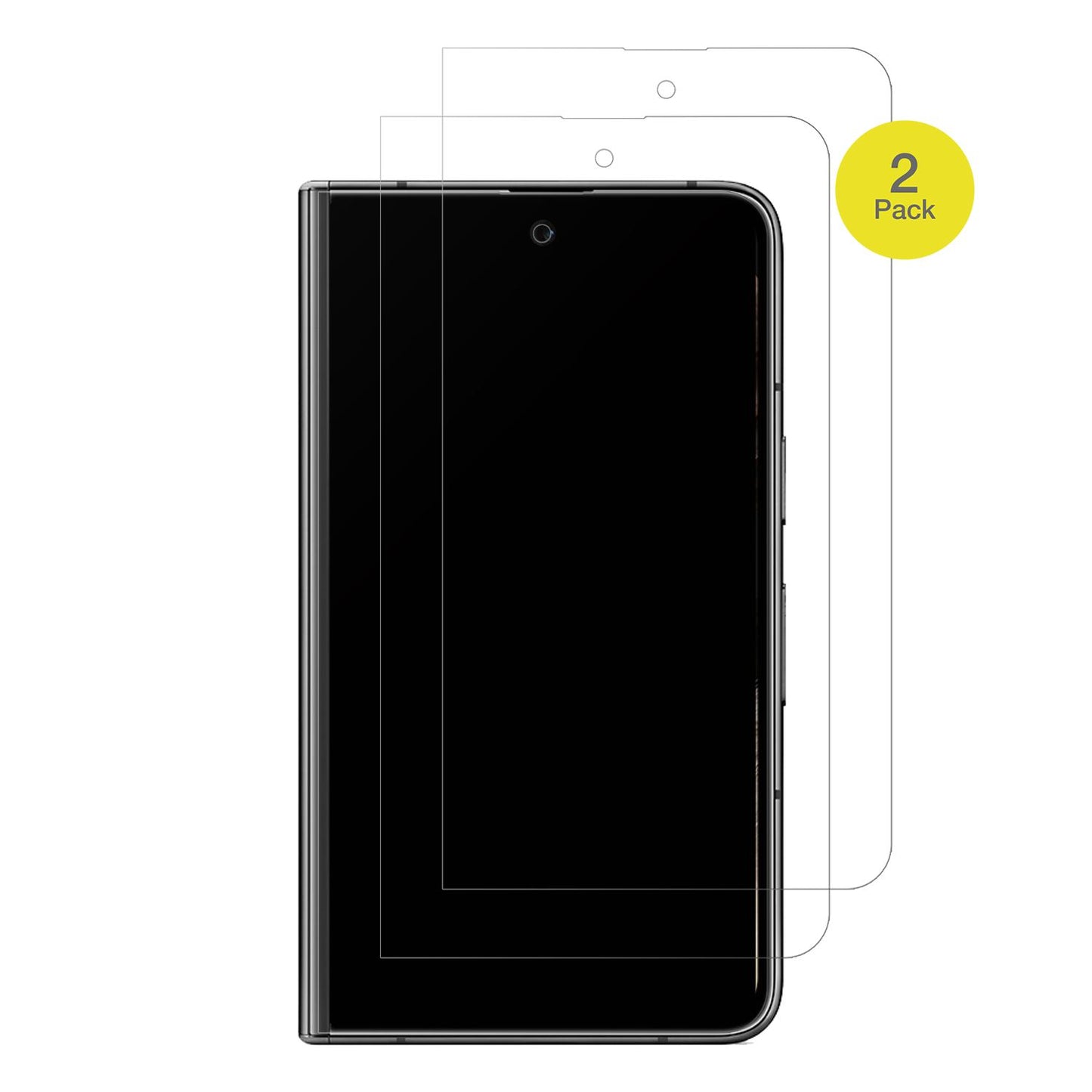 2x Full Cover Schutzfolie matt für Google Pixel Fo (2)