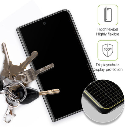 2x Full Cover Schutzfolie matt für Google Pixel Fo (3)