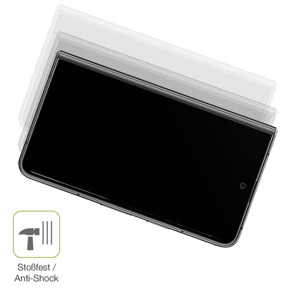 2x Full Cover Schutzfolie matt für Google Pixel Fo (4)