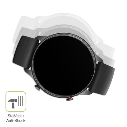 2x Full Cover Schutzfolie matt für Amazfit GTR 2e (4)