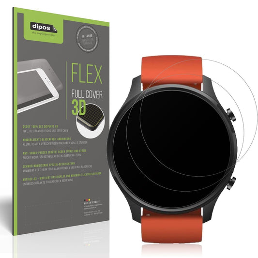 2x Full Cover Schutzfolie matt für Xiaomi Mi Watch (1)