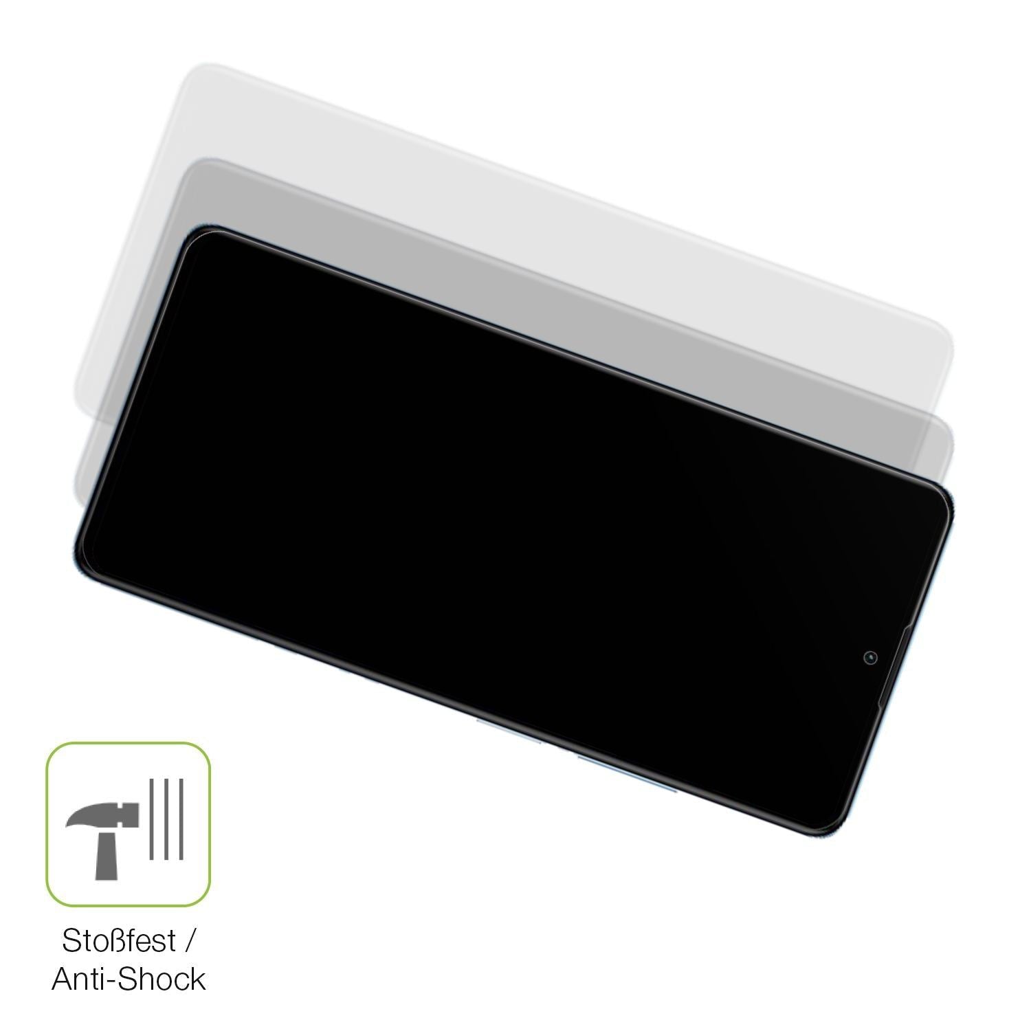 2x Full Cover Schutzfolie matt für Xiaomi Redmi No (4)