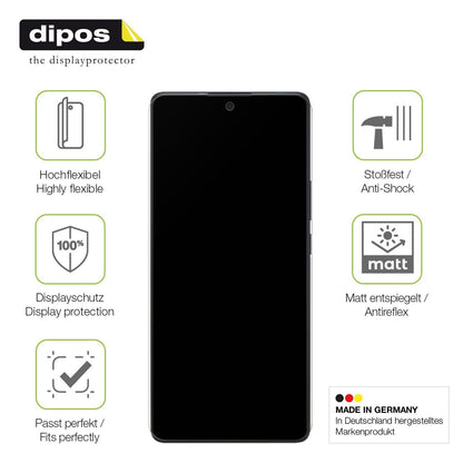 2x Full Cover Schutzfolie matt für Vivo X80 Pro (7)