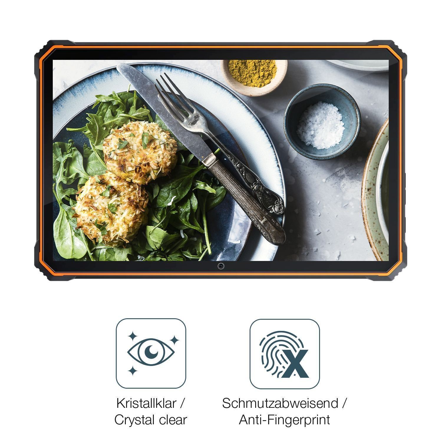 2x 9H Schutzfolie für Blackview Active 8 Pro Panze (5)