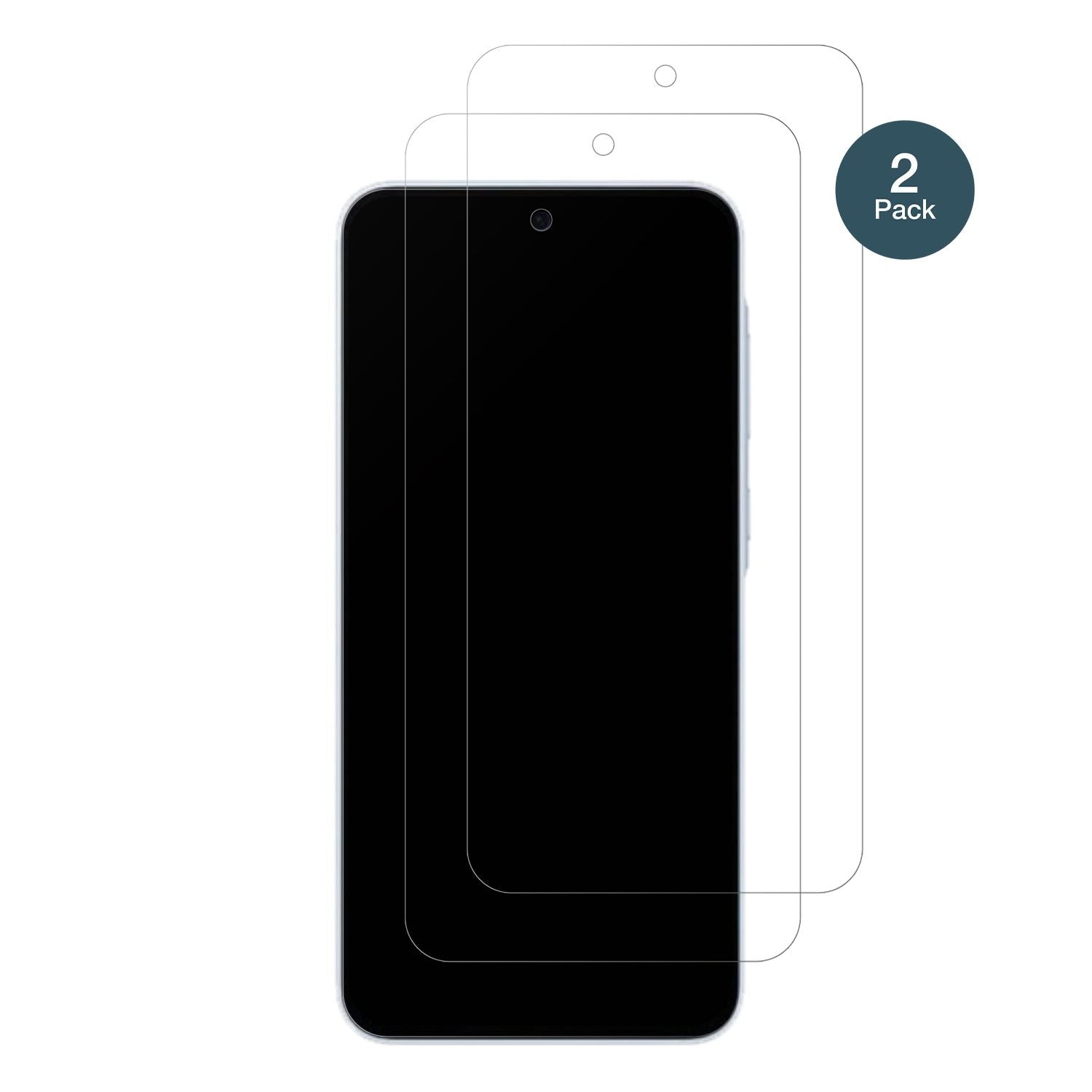 2x 9H Schutzfolie matt für Samsung Galaxy A35 5G P (2)