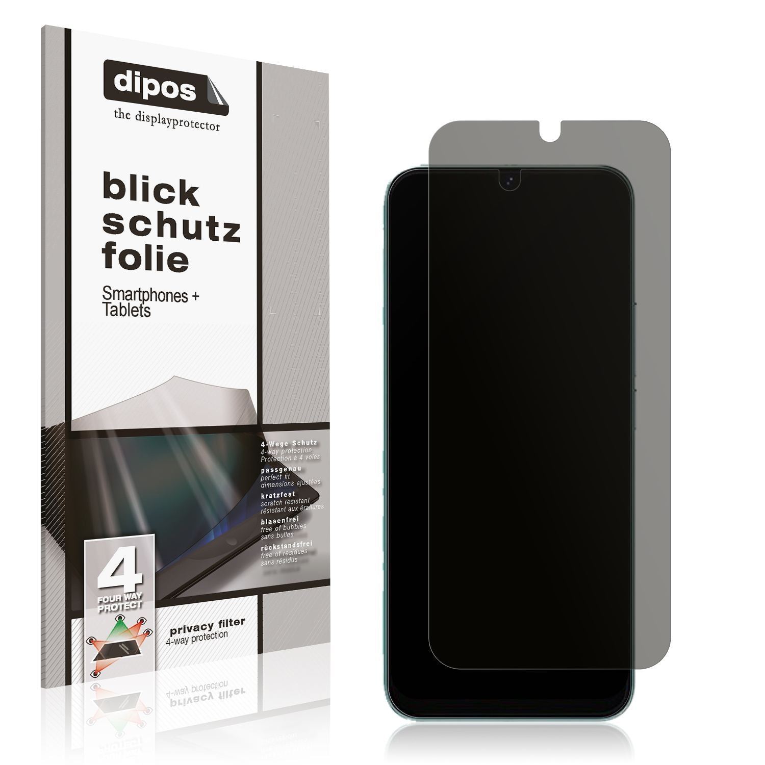 Blickschutzfolie für Benco V91 matt Schutzfolie Pr (1)