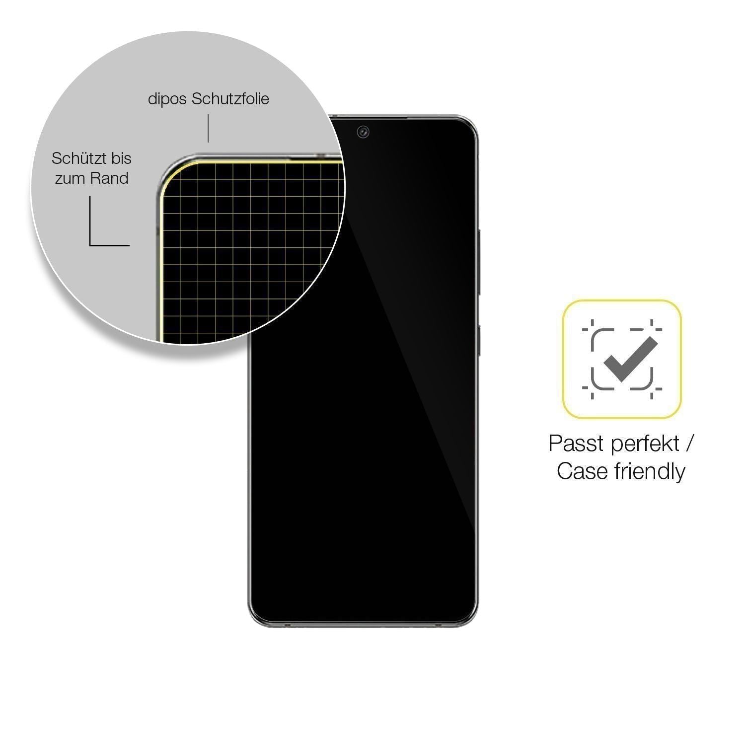 2x 3D Full Cover Schutzfolie für Samsung Galaxy A8 (6)