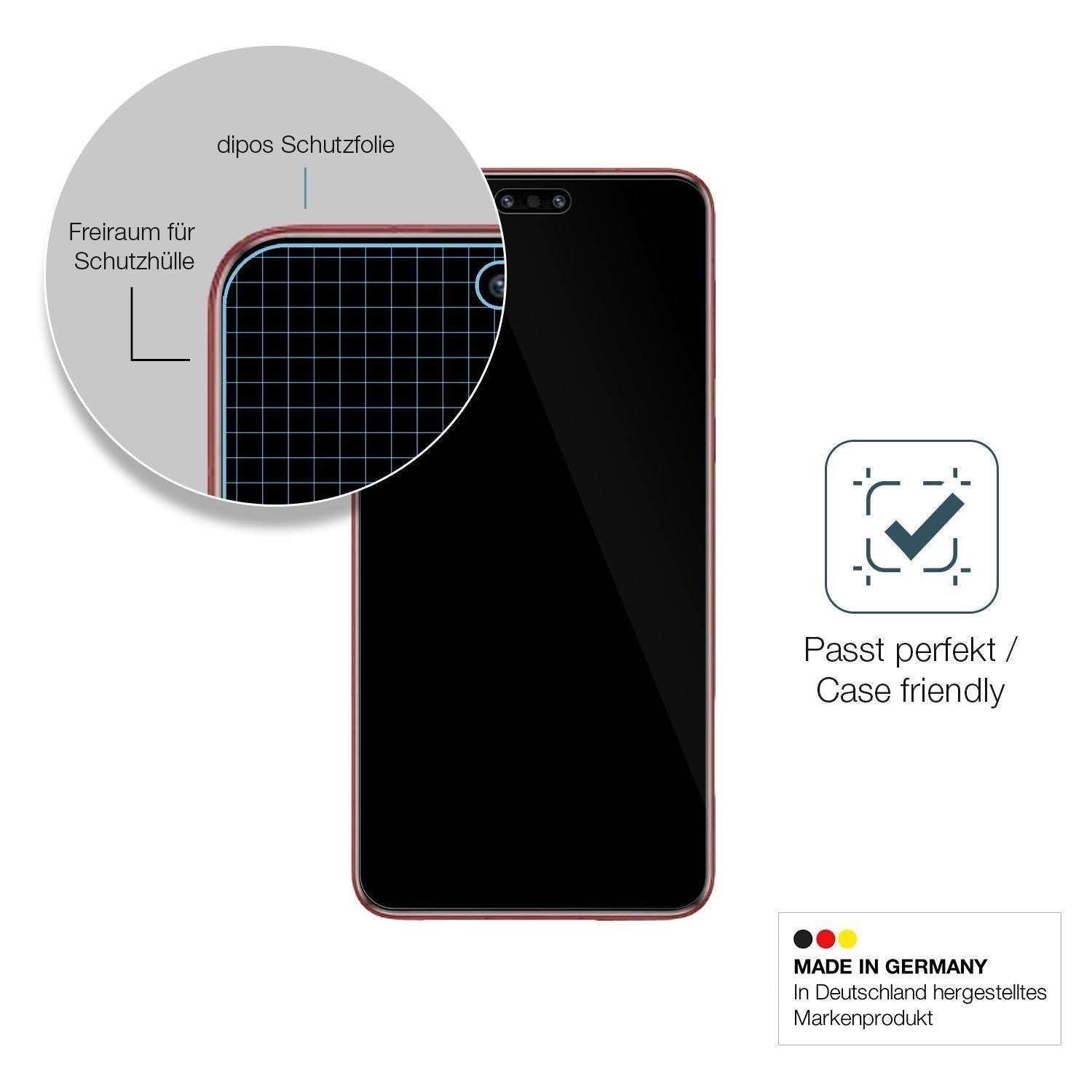 2x 9H Schutzfolie für Huawei Mate 60 RS Ultimate P (6)