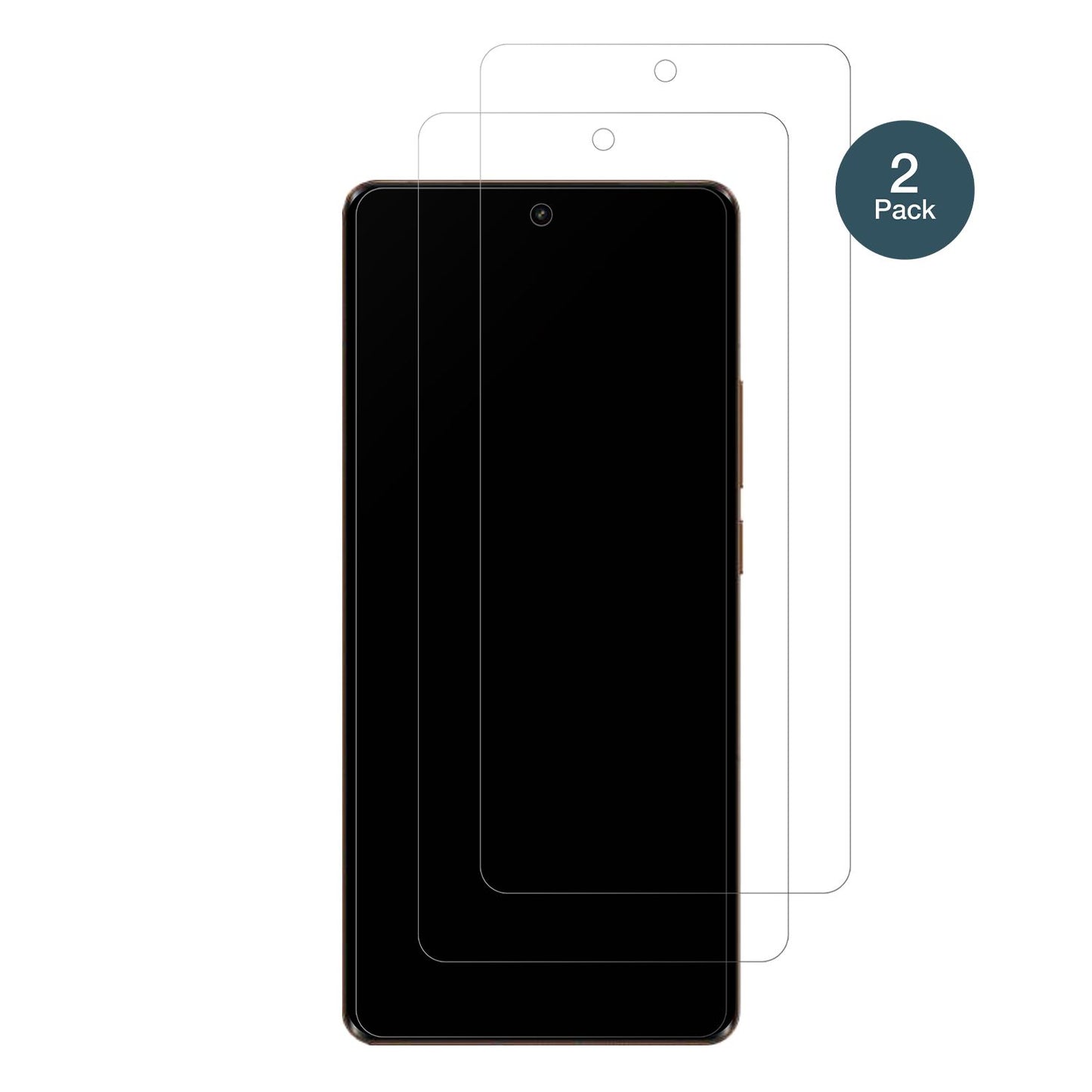 2x 9H Schutzfolie matt für Realme GT5 Pro Panzerfo (2)