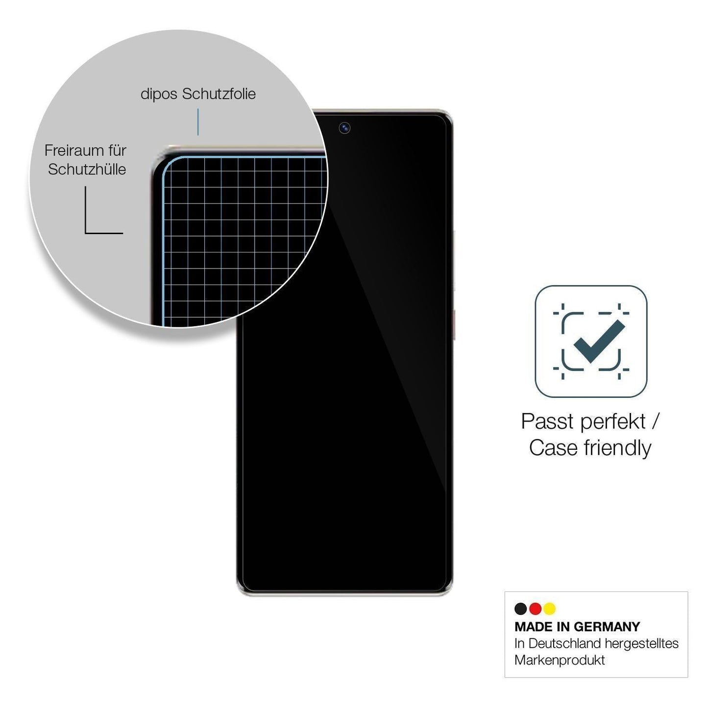 2x 9H Schutzfolie für ZTE Axon 50 5G Panzerfolie (6)