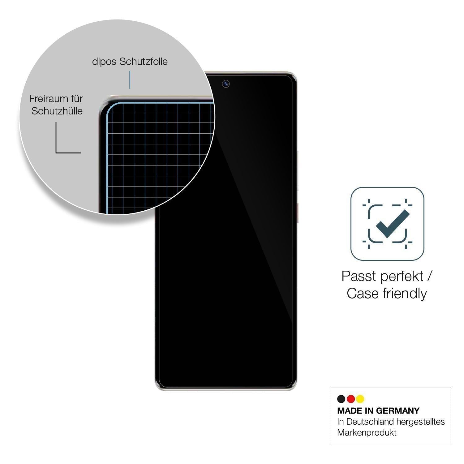 2x 9H Schutzfolie für ZTE Axon 50 5G Panzerfolie (6)
