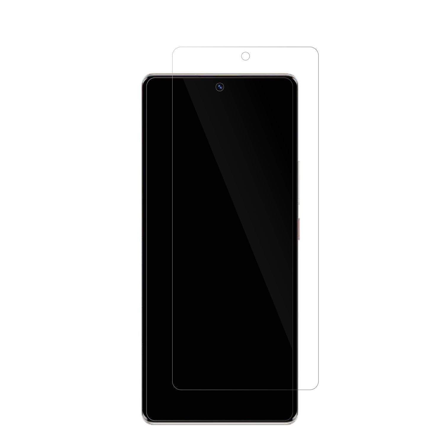4x Schutzfolie klar für ZTE Axon 50 5G Display-Sch (2)