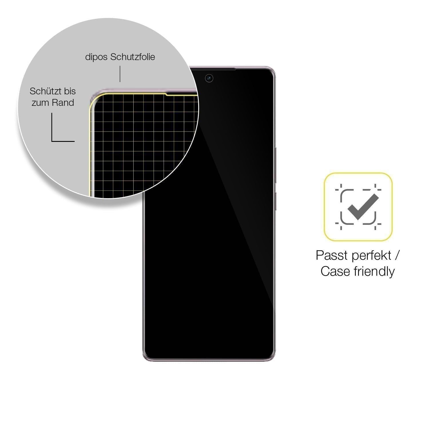 2x 3D Full Cover Schutzfolie für VIVO S17 (6)
