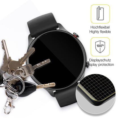 2x 3D Full Cover Schutzfolie für Amazfit GTR 2e (3)