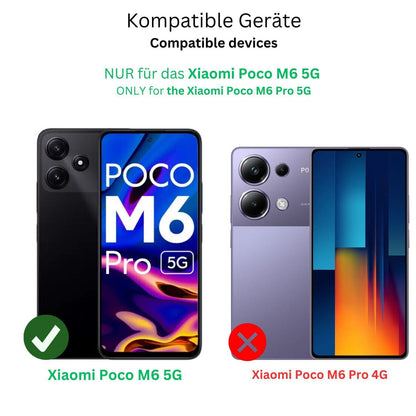 2x 9H Schutzfolie matt für Xiaomi Poco M6 Panzerfo (2)