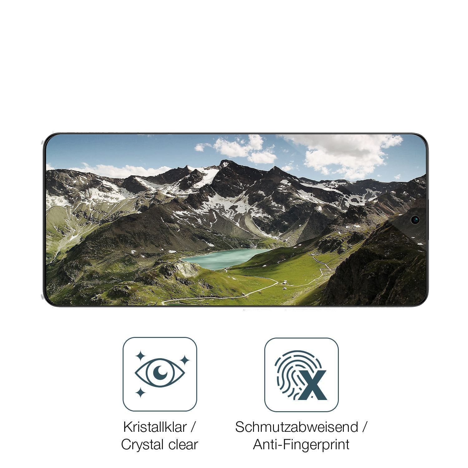 2x 9H Schutzfolie für Xiaomi Poco X6 Panzerfolie (5)