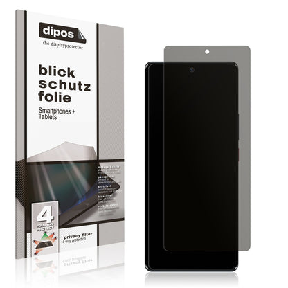Blickschutzfolie für ZTE Blade V50 matt Schutzfoli (1)