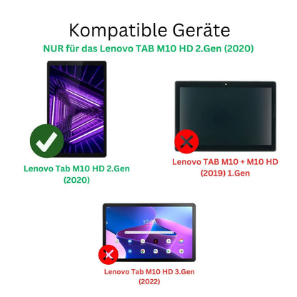 Blickschutzfolie für Lenovo Tab M10 HD 2nd Gen mat (3)