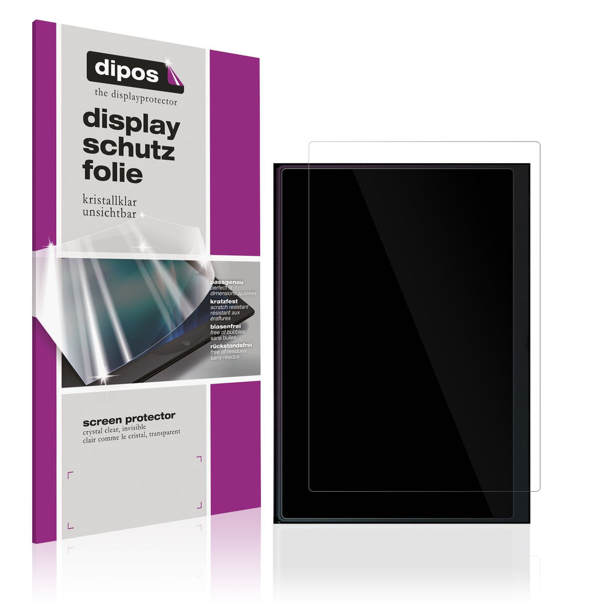 2x Schutzfolie klar für Denon Prime 4 Display-Schu (1)