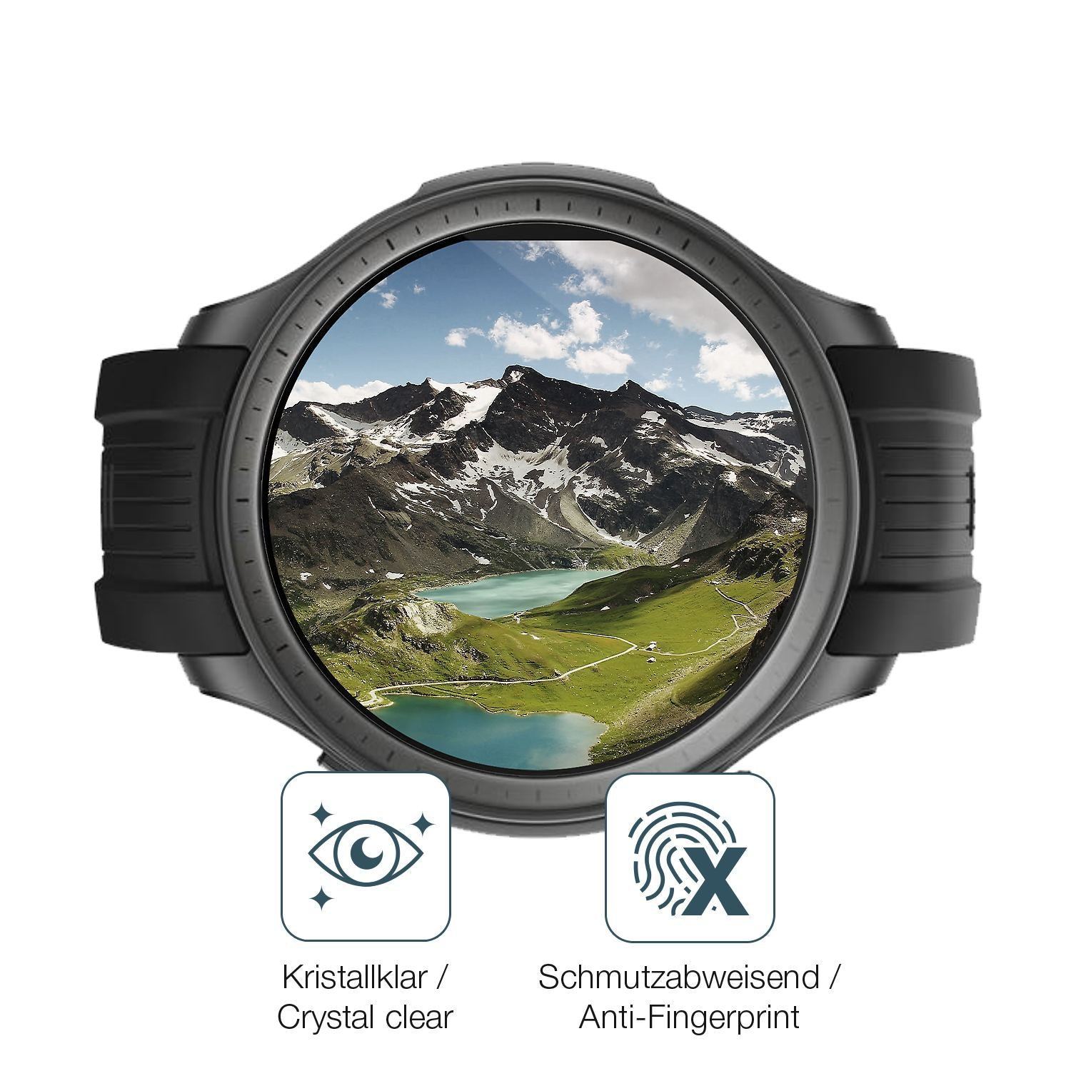 2x 9H Schutzfolie für Amazfit Balance Panzerfolie (5)