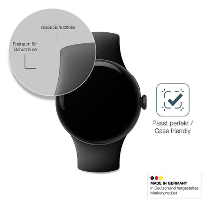 2x 9H Schutzfolie matt für Google Pixel Watch 1 Pa (6)