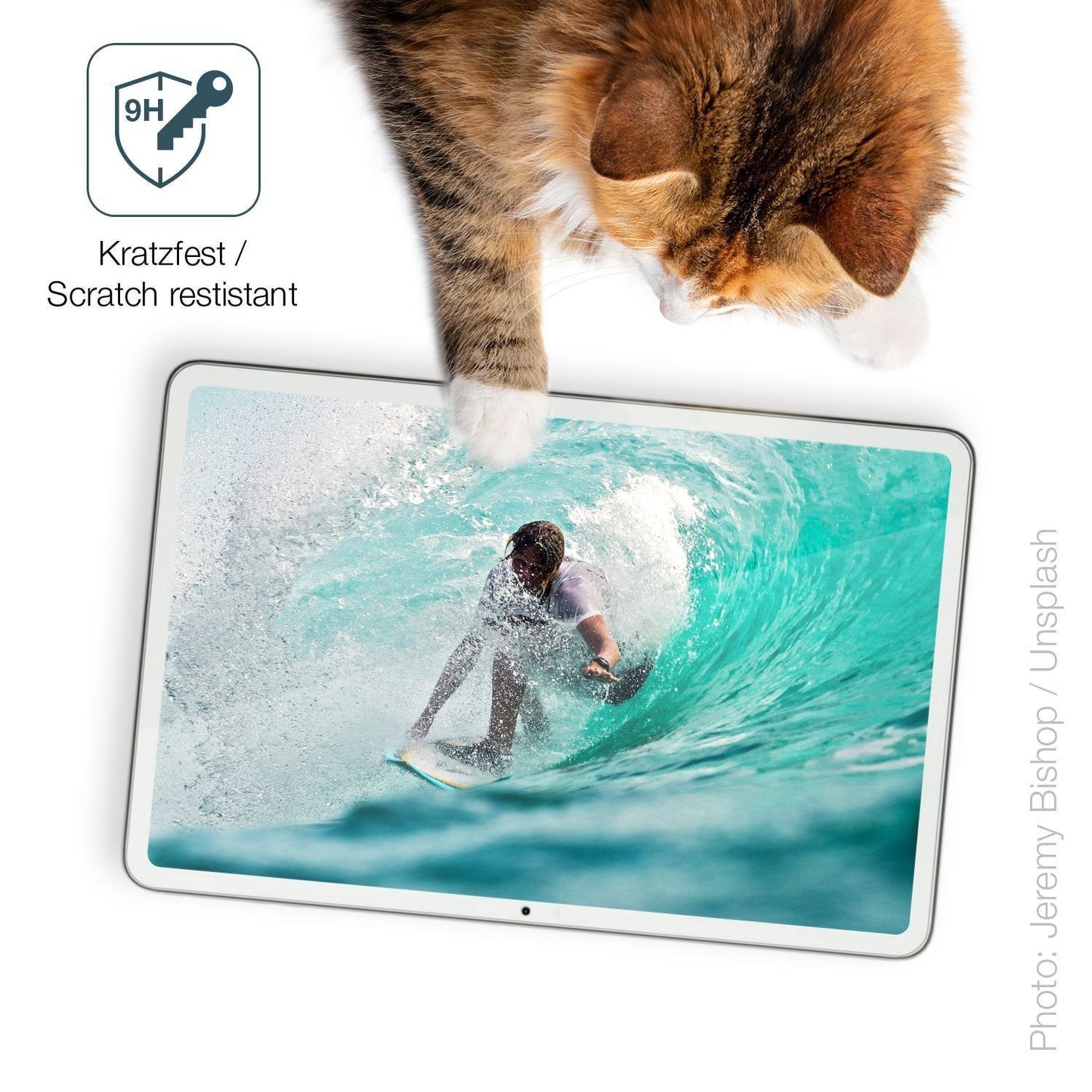 2x 9H Schutzfolie für Google Pixel Tablet 11 Zoll  (3)