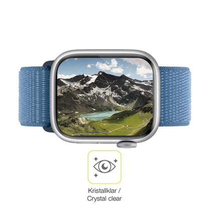 2x 3D Full Cover Schutzfolie für Apple Watch Serie (5)