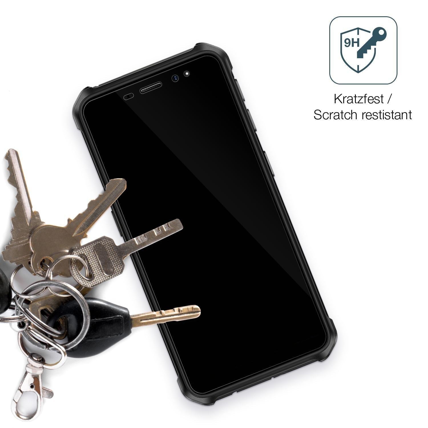 2x 9H Schutzfolie für Ulefone Armor X12 Panzerfoli (3)