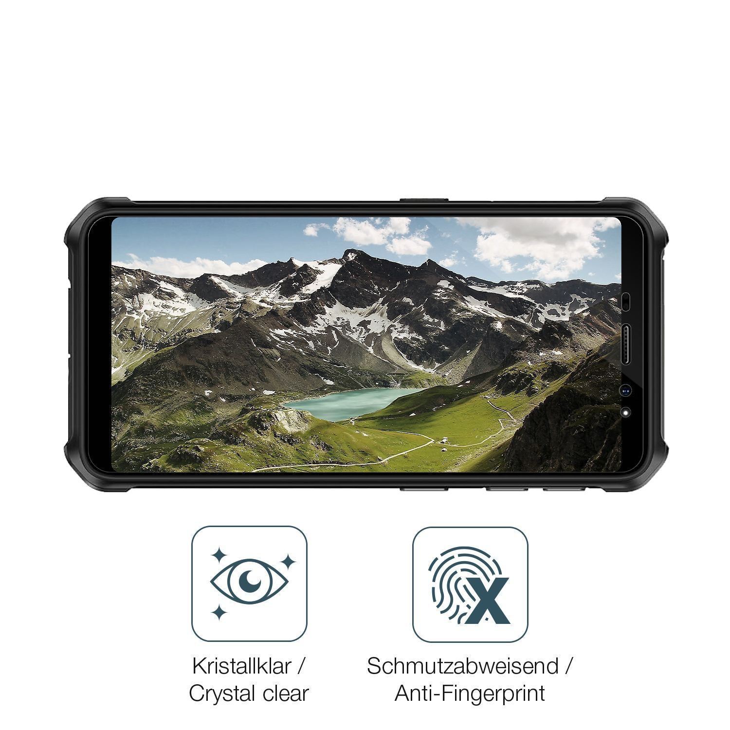 2x 9H Schutzfolie für Ulefone Armor X12 Panzerfoli (5)