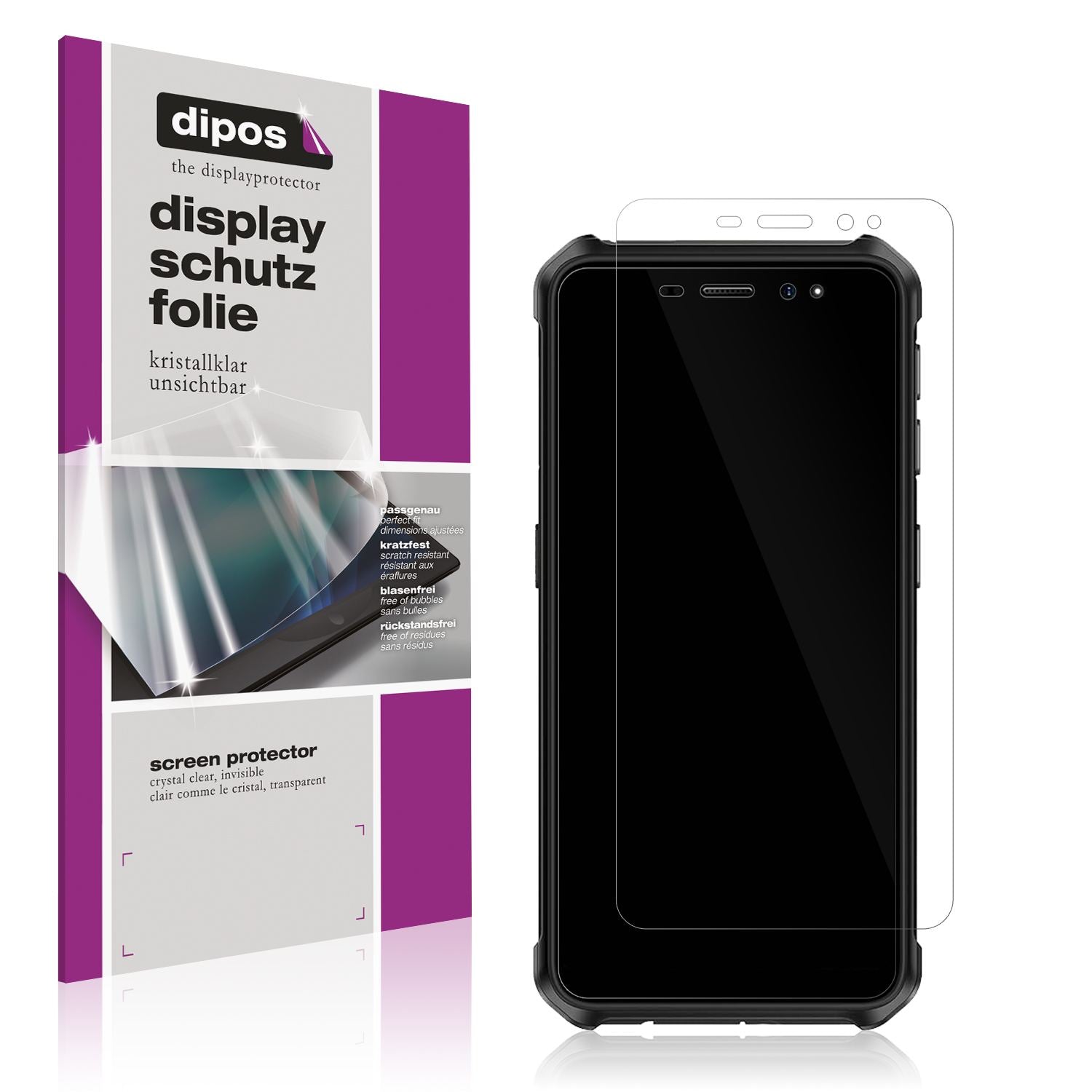 4x Schutzfolie klar für Ulefone Armor X12 Display- (1)