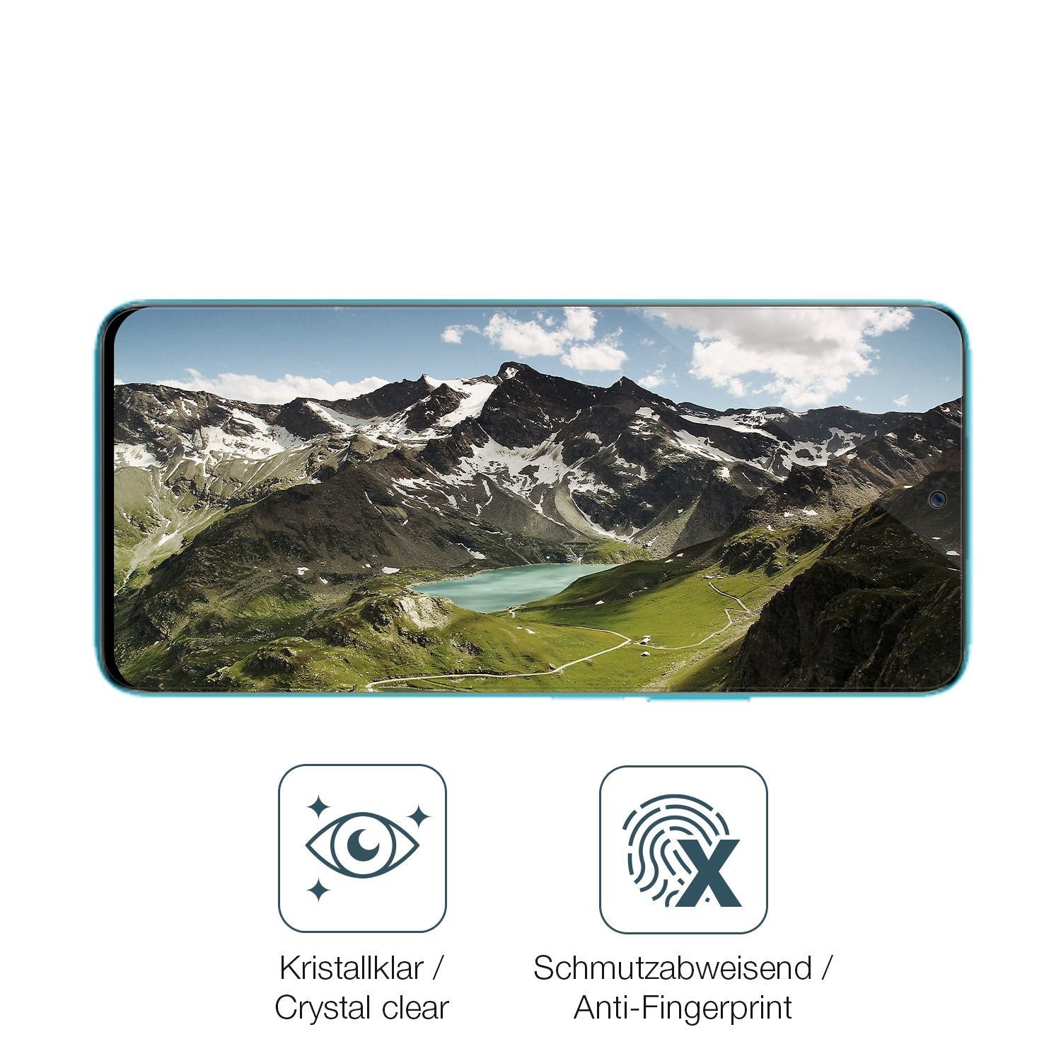 2x 9H Schutzfolie für Honor 90 Lite Panzerfolie (5)