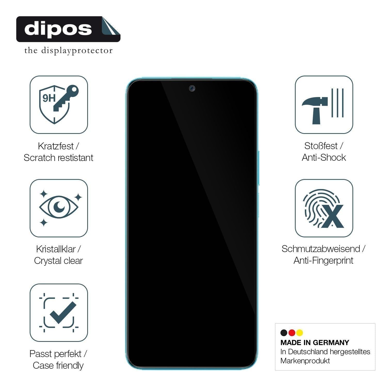 2x 9H Schutzfolie für Honor 90 Lite Panzerfolie (7)