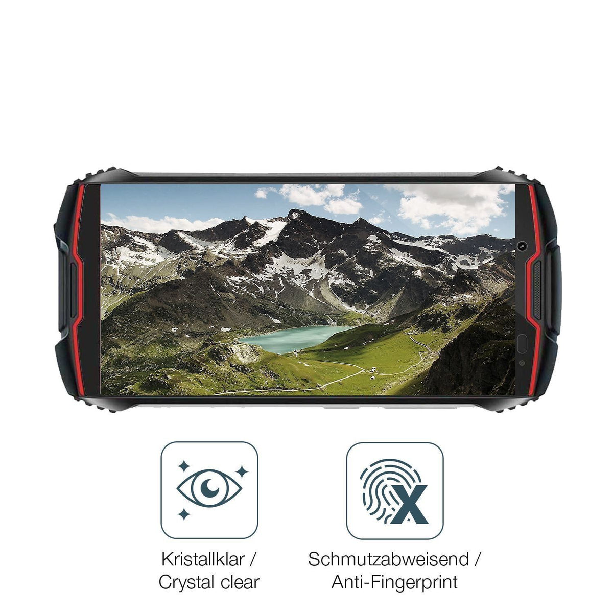2x 9H Schutzfolie für Cubot King Kong Mini 2 Pro P (5)