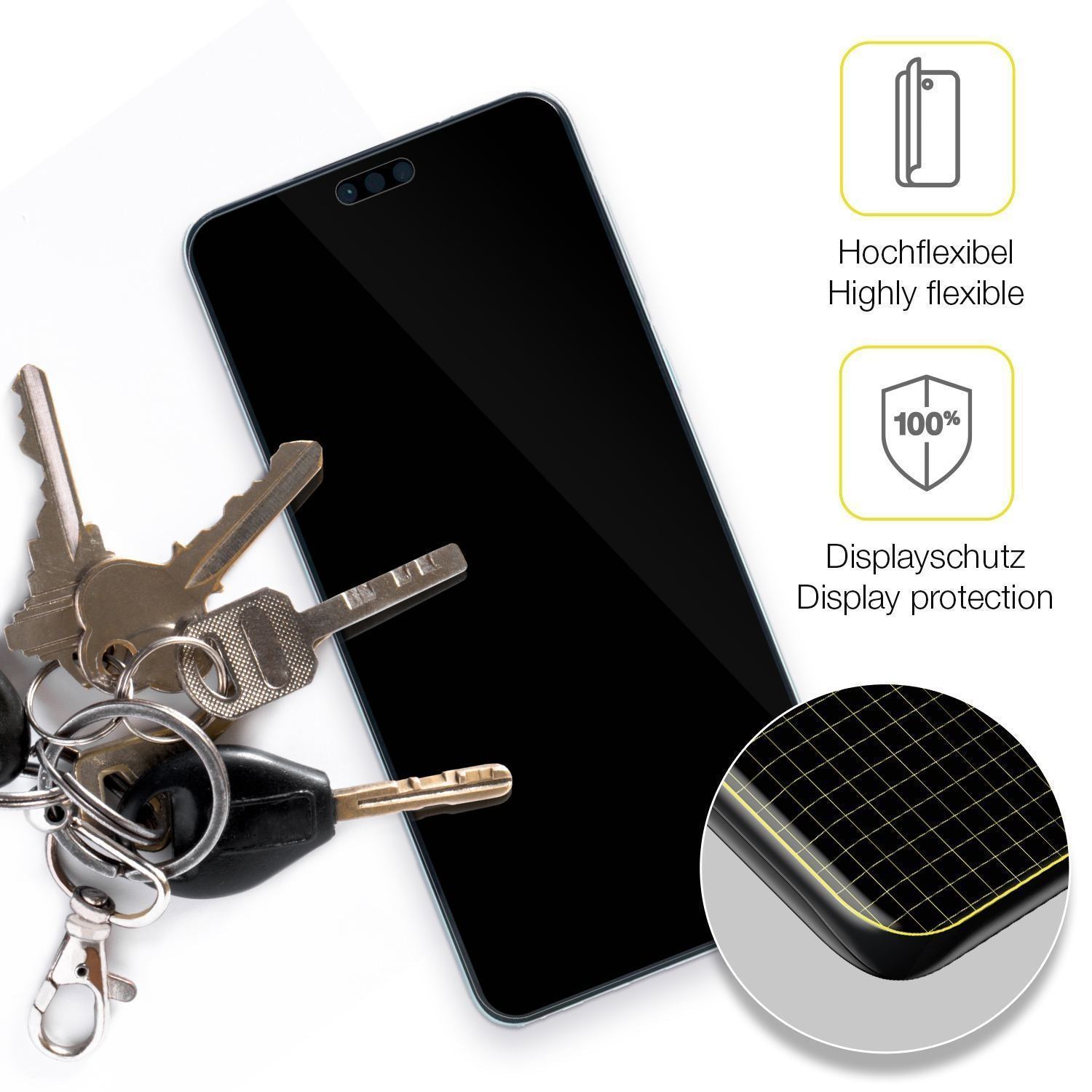 2x 3D Full Cover Schutzfolie für Huawei Mate 60 Pr (3)
