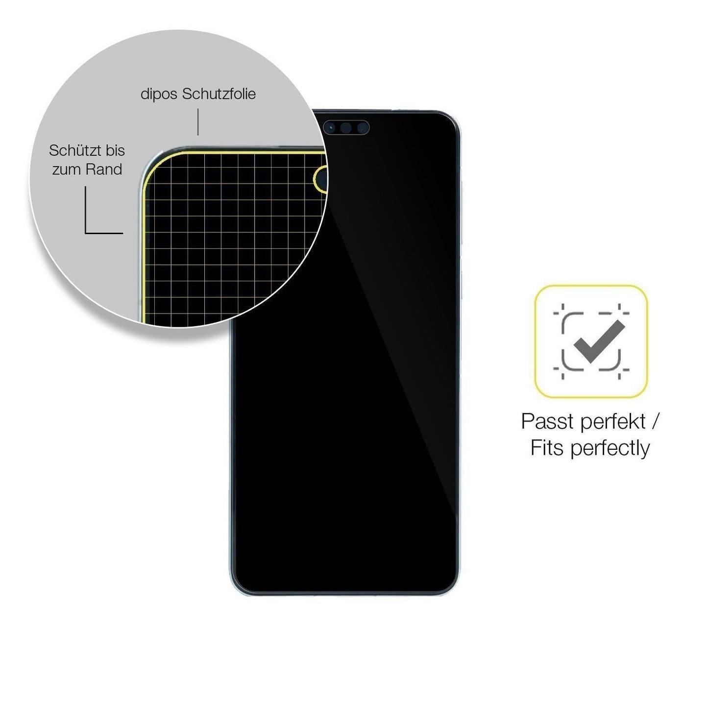 2x 3D Full Cover Schutzfolie für Huawei Mate 60 Pr (6)