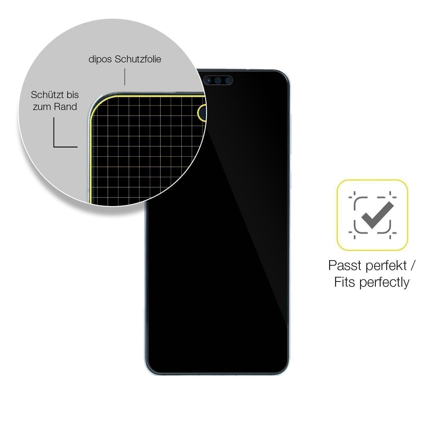 2x 3D Full Cover Schutzfolie für Huawei Mate 60 Pr (6)