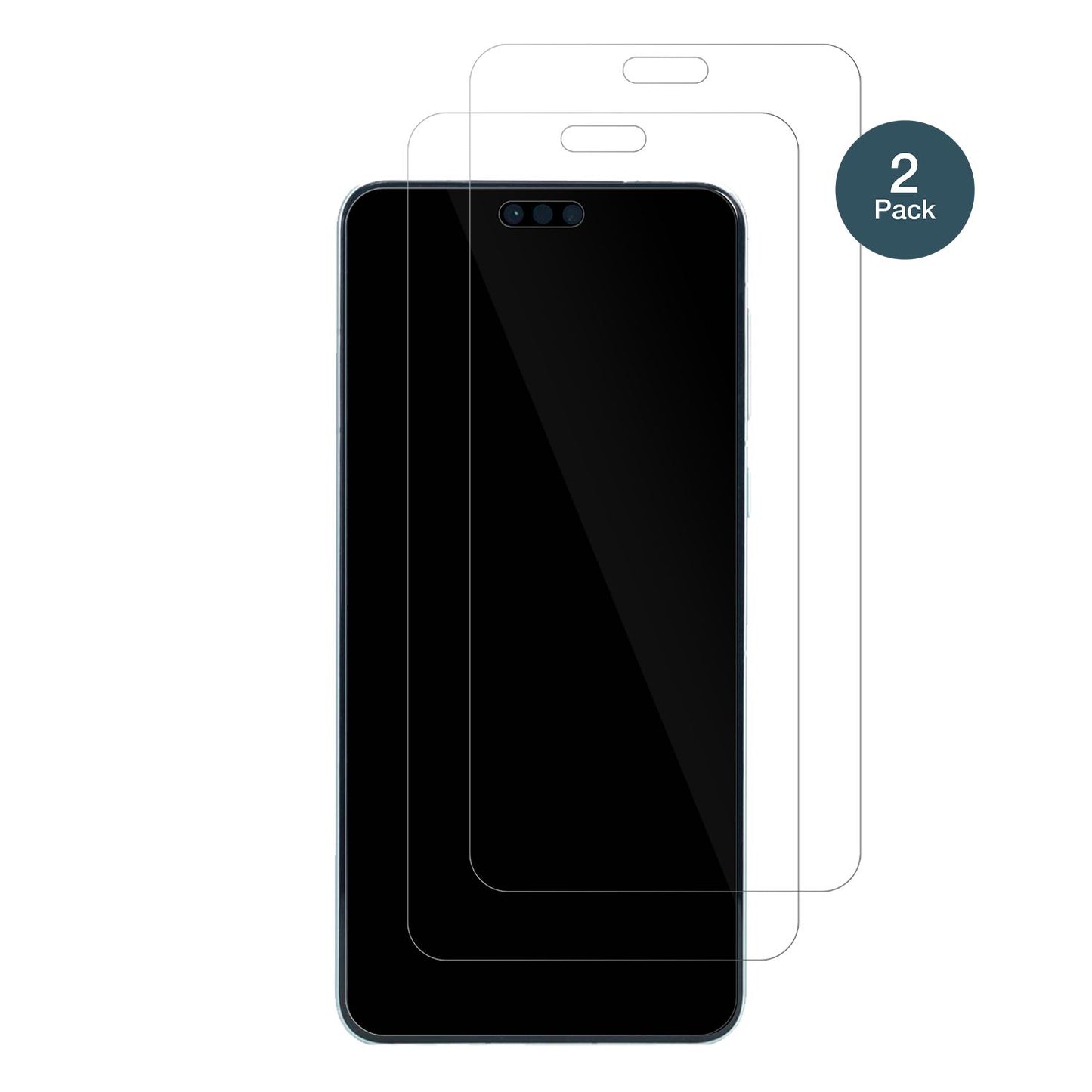 2x 9H Schutzfolie für Huawei Mate 60 Pro Panzerfol (2)