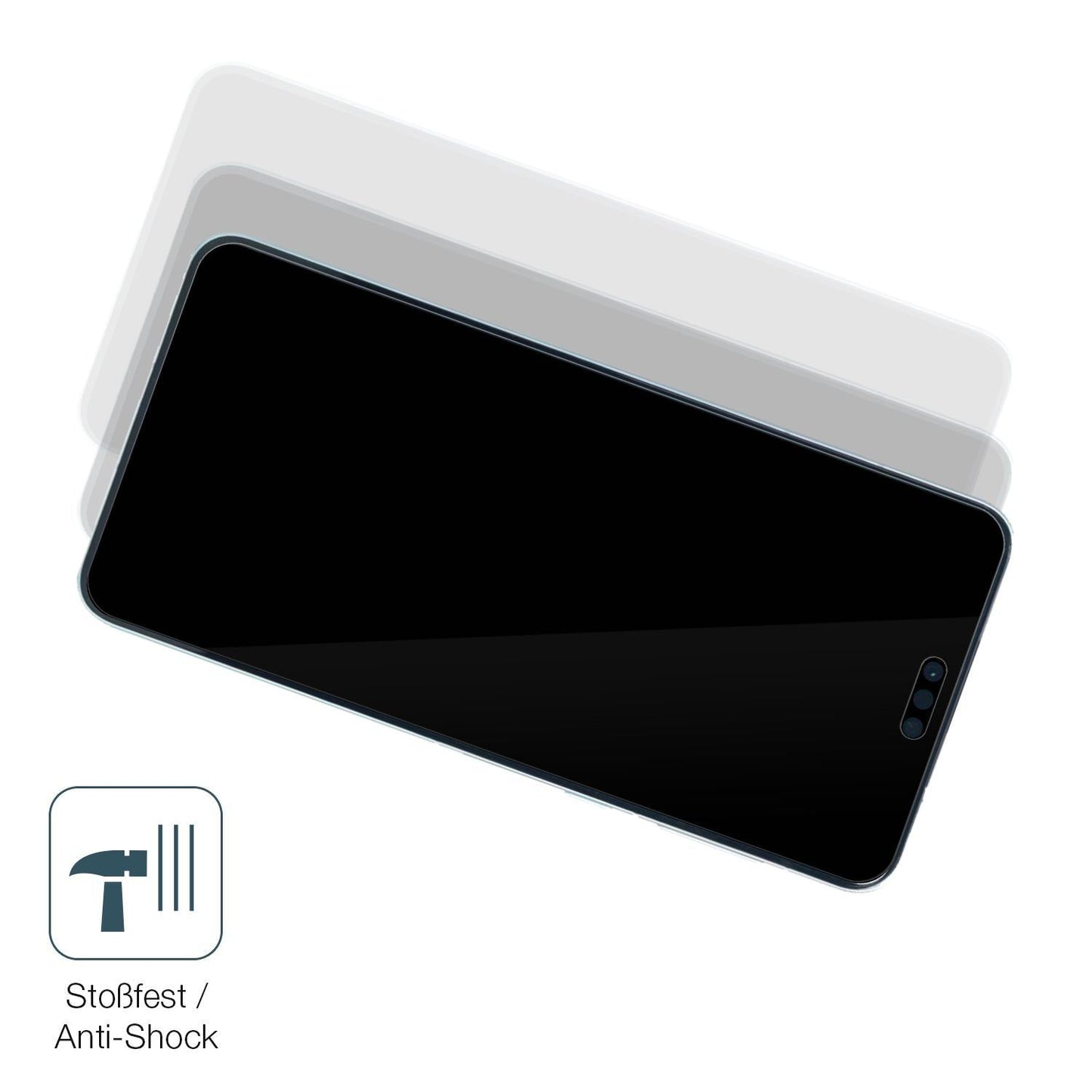 2x 9H Schutzfolie für Huawei Mate 60 Pro Panzerfol (4)