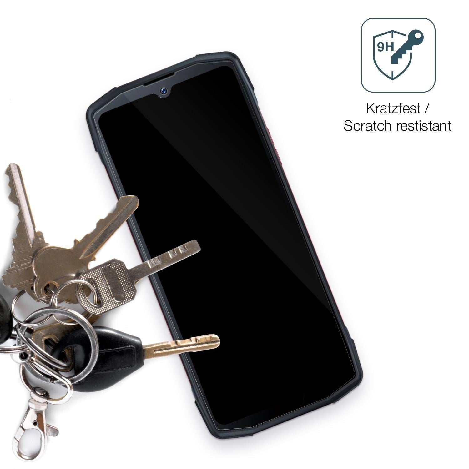 2x 9H Schutzfolie für Cubot King Kong Star 5G Panz (3)