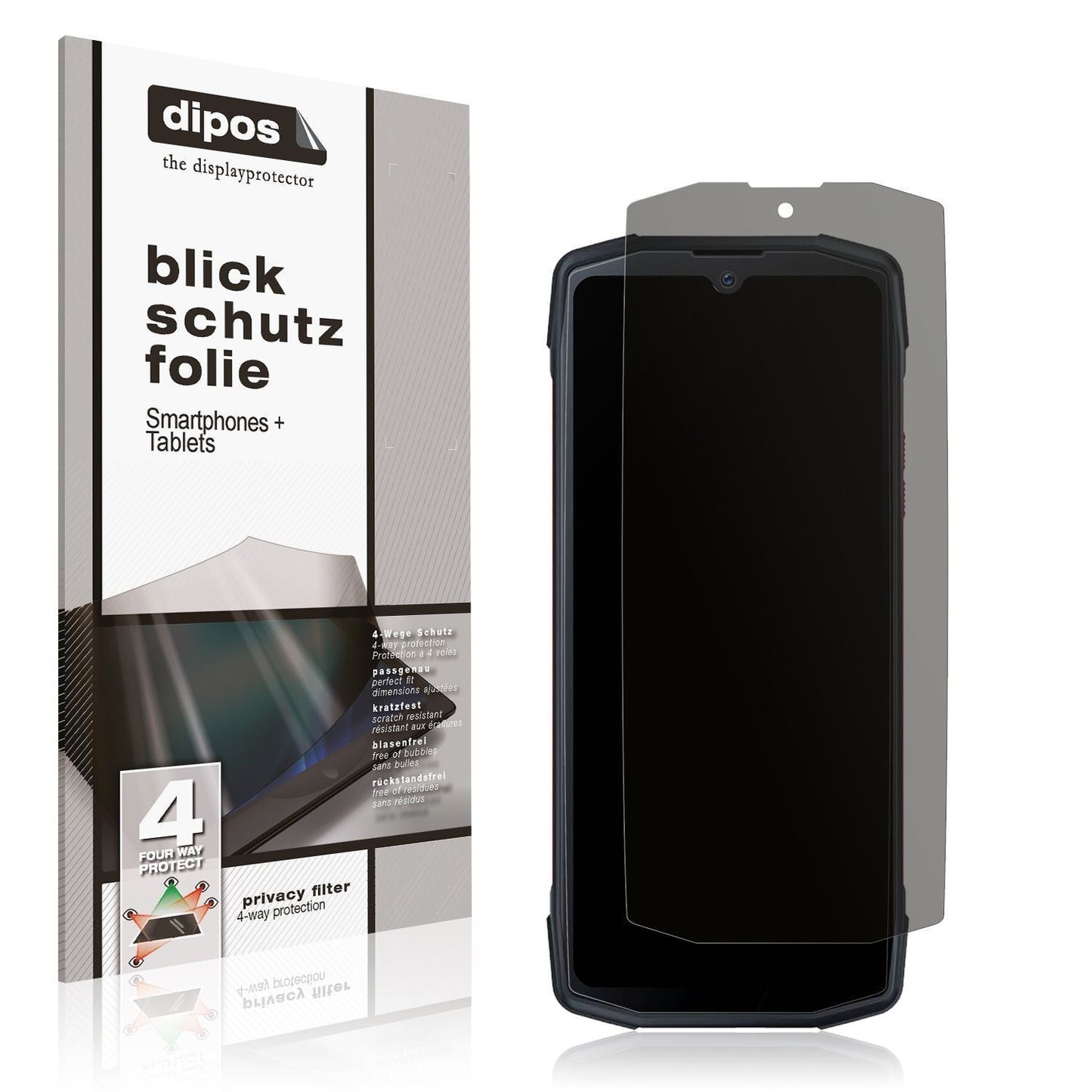 Blickschutzfolie für Cubot King Kong Star 5G matt  (1)