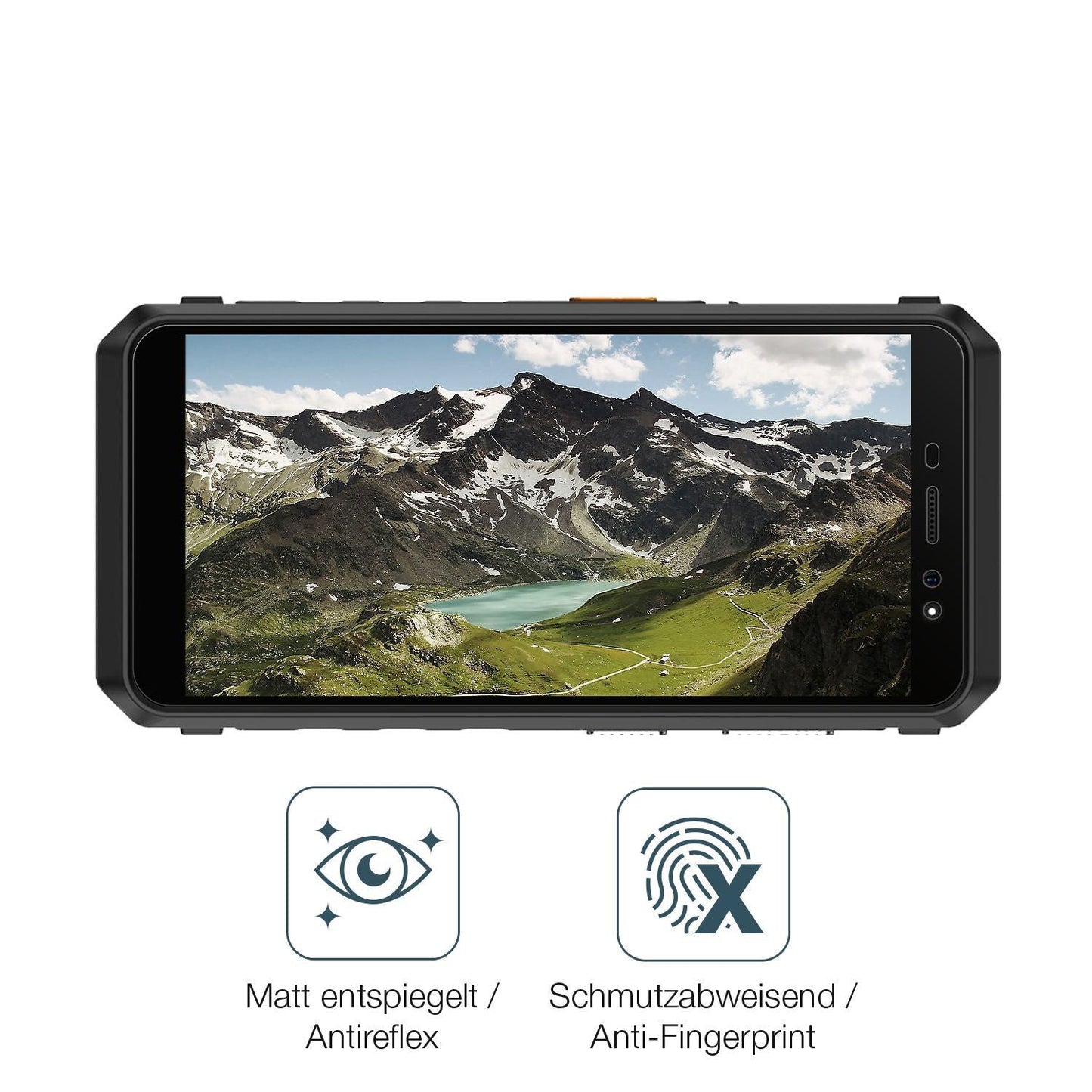 2x 9H Schutzfolie matt für Ulefone Power Armor X11 (5)