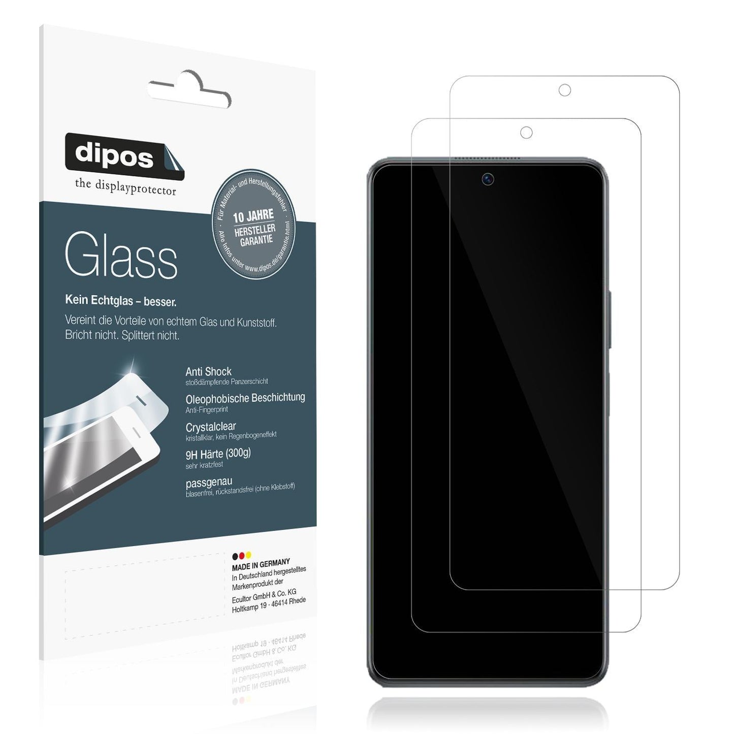 2x 9H Schutzfolie für Huawei Nova 11i Panzerfolie (1)